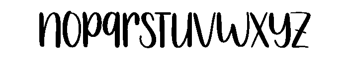 Hello Guys Font LOWERCASE