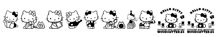 Hello Kitty Font OTHER CHARS