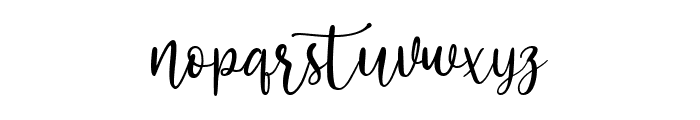 Hello Lovely Font LOWERCASE