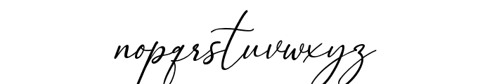 Hello Mellinda Demo Font LOWERCASE