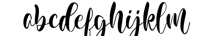Hello Molarine FOR PERSONAL USE Font LOWERCASE