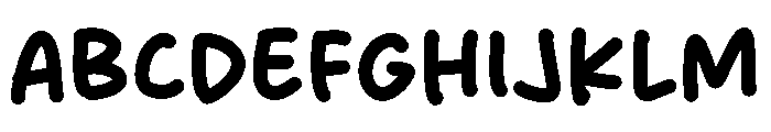 Hello Picko Font UPPERCASE