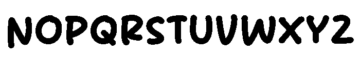 Hello Picko Font UPPERCASE