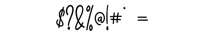 Hello Sintha - Personal Use Font OTHER CHARS