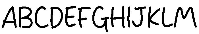 Hello Sister Font UPPERCASE