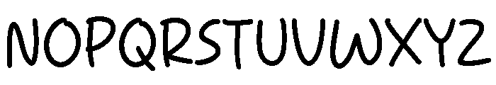 Hello Sister Font UPPERCASE
