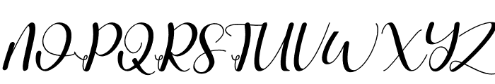 Hello Stefanie Italic Font UPPERCASE