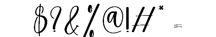 Hello Summer1 Font OTHER CHARS