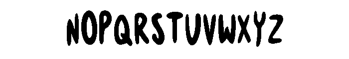 Hello Sunshine Font UPPERCASE