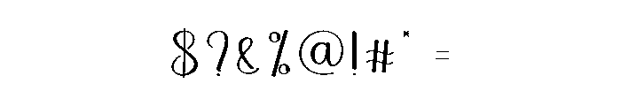 Hello Weekend Font OTHER CHARS