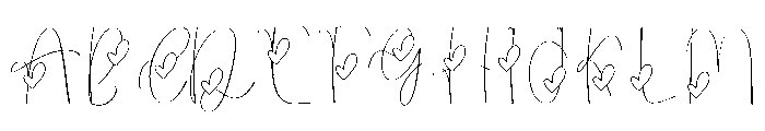 Hello2 Font UPPERCASE