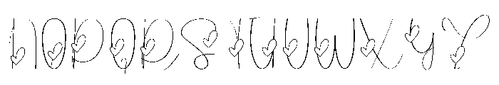 Hello2 Font UPPERCASE