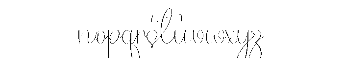 Hello2 Font LOWERCASE