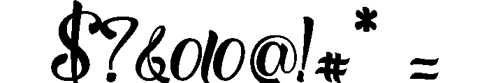 HelloJanuari Font OTHER CHARS