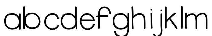 HelloMissThang Font LOWERCASE