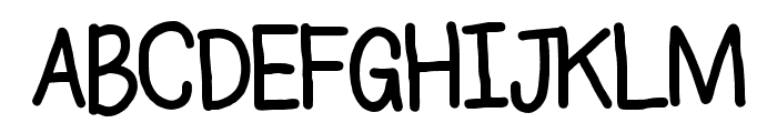 HelloUnicorn Font UPPERCASE