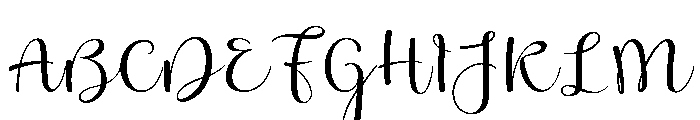 Hellony free vertion Regular Font UPPERCASE