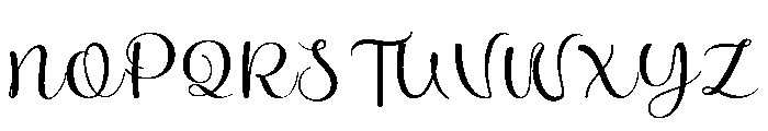 Hellony free vertion Regular Font UPPERCASE
