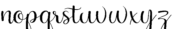 Hellony free vertion Regular Font LOWERCASE
