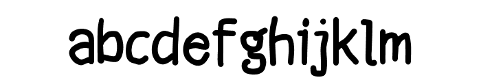 Hellowen Regular Font LOWERCASE