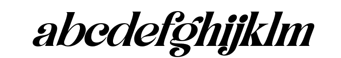 Hellowin Italic Font LOWERCASE