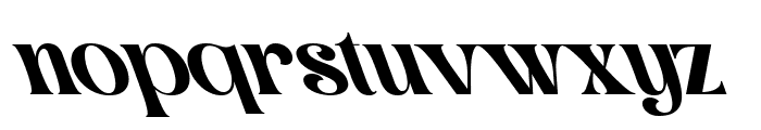 Hellowin Oblique Font LOWERCASE