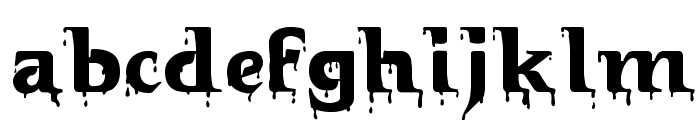 Hellraiser Bloody Font LOWERCASE