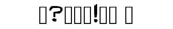Hells Cemetery Regular Font OTHER CHARS