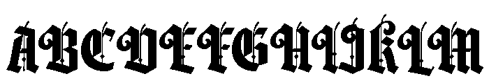 Hellspire DEMO Font UPPERCASE