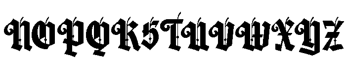 Hellspire DEMO Font UPPERCASE