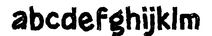 Helpa Font LOWERCASE