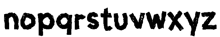 Helpa Font LOWERCASE