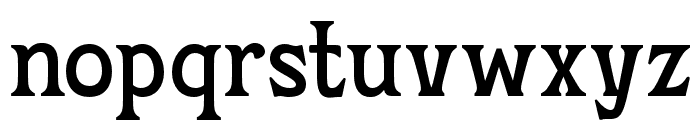 HelsAutomTrial-Regular Font LOWERCASE