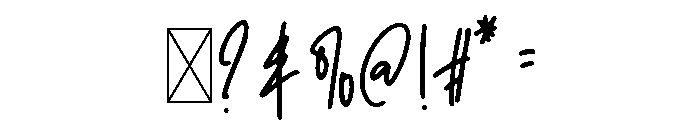 Helsinki Demo Font OTHER CHARS