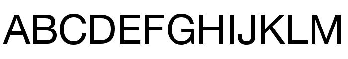 .Helvetica Neue Interface Sample