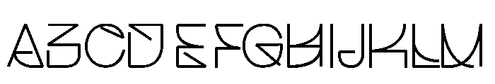 Helvetica Struggle Regular Font UPPERCASE