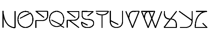 Helvetica Struggle Regular Font UPPERCASE