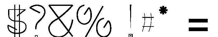 Helvetica Struggle Font OTHER CHARS
