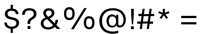 HelveticaNowText-Regular Font OTHER CHARS