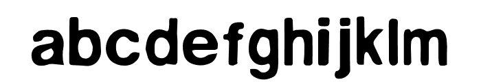 Helvhsica Regular Font LOWERCASE