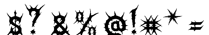 Helvorn Font OTHER CHARS