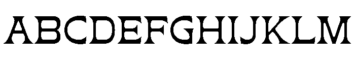 Hemas Personal Use Font UPPERCASE