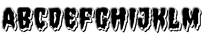 Hemogoblin Punch Font LOWERCASE