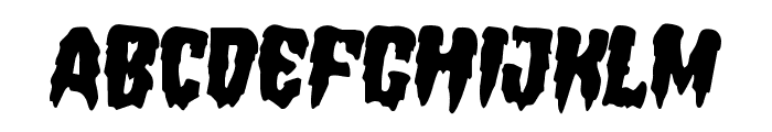 Hemogoblin Rotated 2 Font LOWERCASE