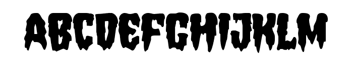 Hemogoblin Staggered Font LOWERCASE