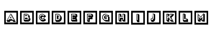 Hen Regular Font UPPERCASE