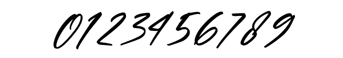 Hendycroft Signature Italic Font OTHER CHARS