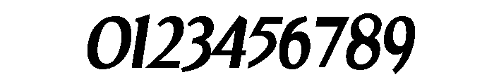 Heni Panjaitan Bold Italic Font OTHER CHARS