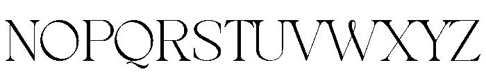 Henotica Font UPPERCASE