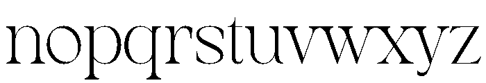 Henotica Font LOWERCASE